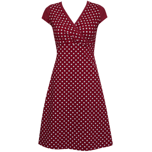 dots allover Kleid Nelly